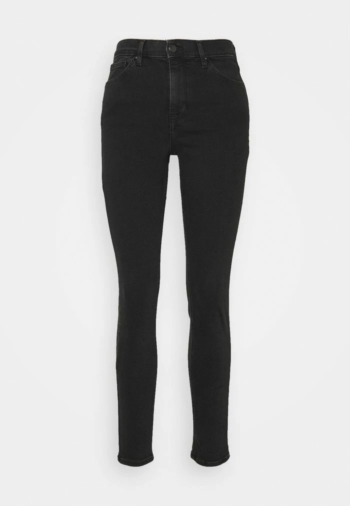 Pantalons ANNA FIELD Anna Field Slim Fit Jeans Noir Femme | ROB-8862301